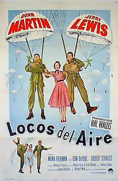 Póster de Locos del aire