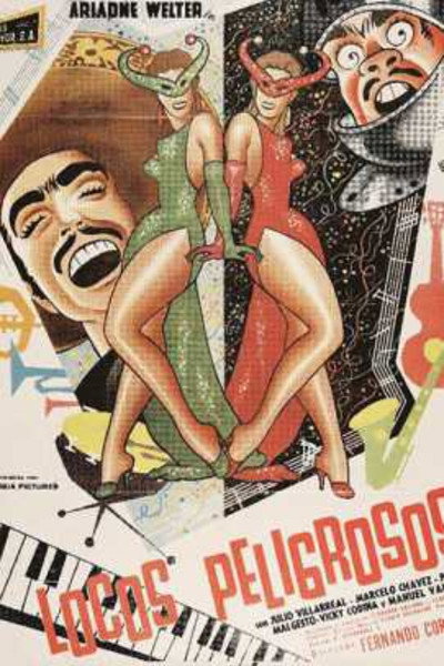 Póster de Locos peligrosos