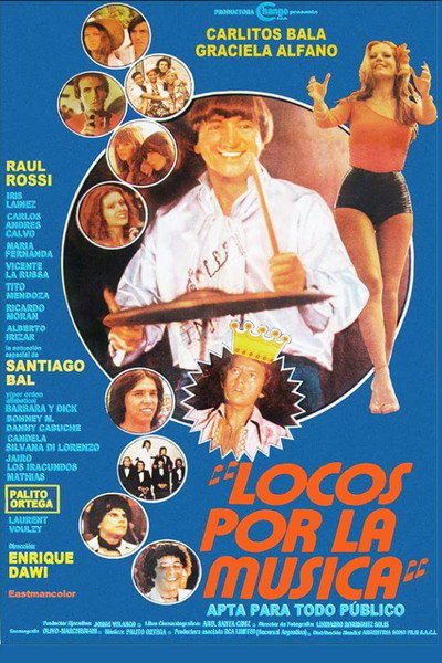 Póster de Locos por la música