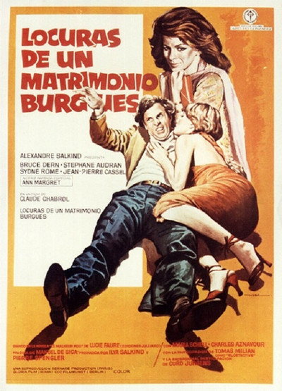 Póster de Locuras de un matrimonio burgués