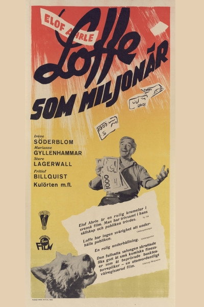 Póster de Loffe som miljonär