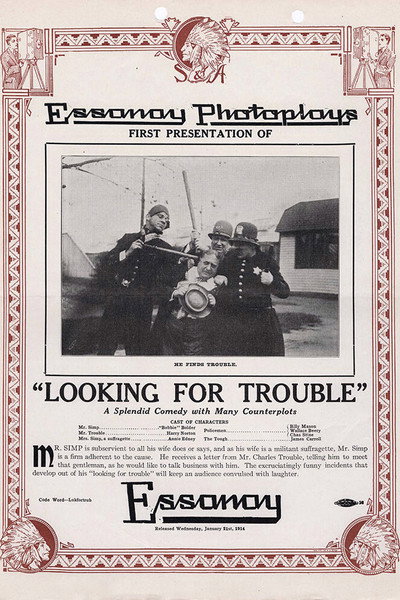Póster de Looking for Trouble