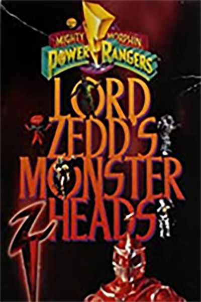 Póster de Lord Zedd's Monster Heads: The Greatest Villains of the Mighty Morphin Power Rangers