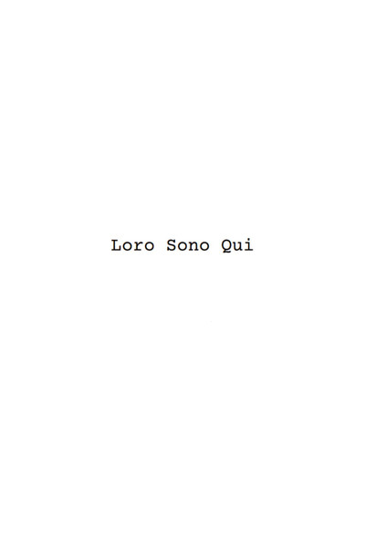 Póster de Loro sono qui