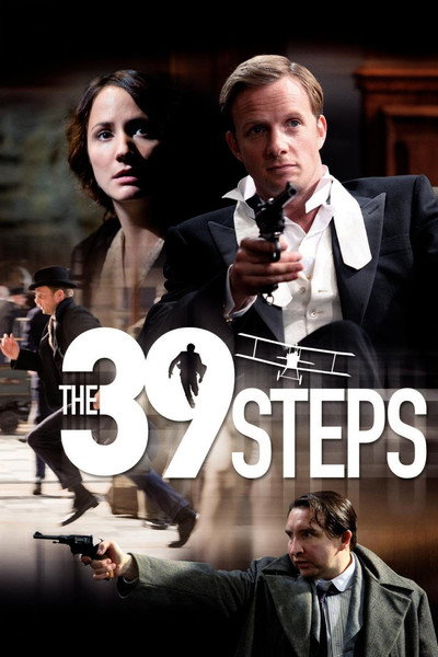 Póster de Los 39 escalones