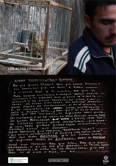 Póster de Los actos cotidianos