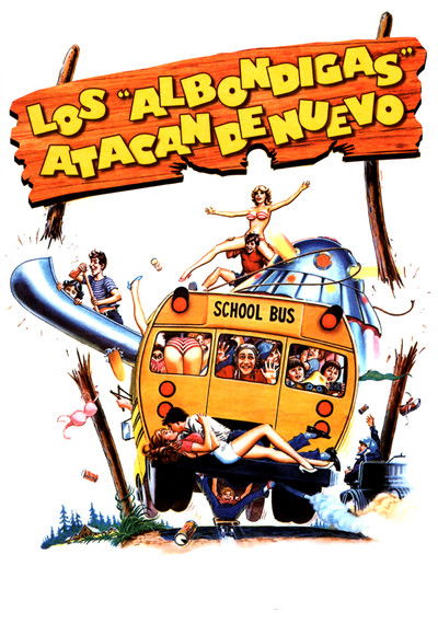 Póster de Los albóndigas atacan de nuevo