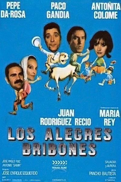 Póster de Los alegres bribones