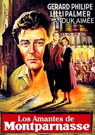 Póster de Los amantes de Montparnasse