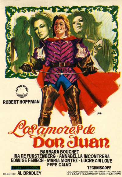 Póster de Los amores de Don Juan