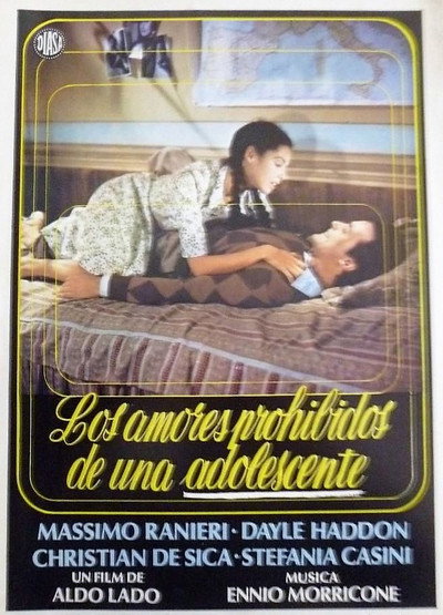 Póster de Los amores prohibidos de una adolescente