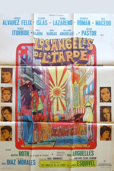 Póster de Los ángeles de la tarde