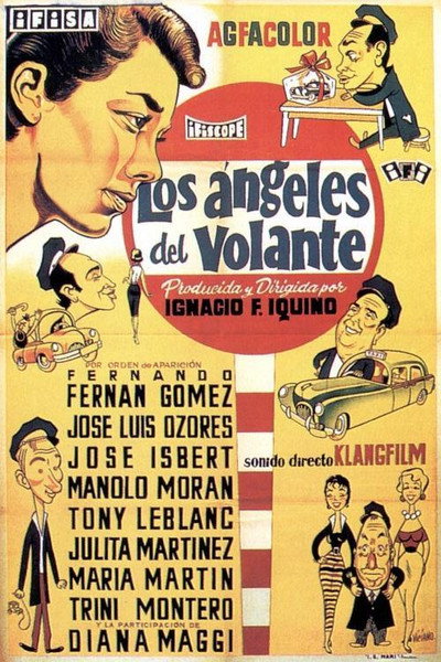 Póster de Los ángeles del volante