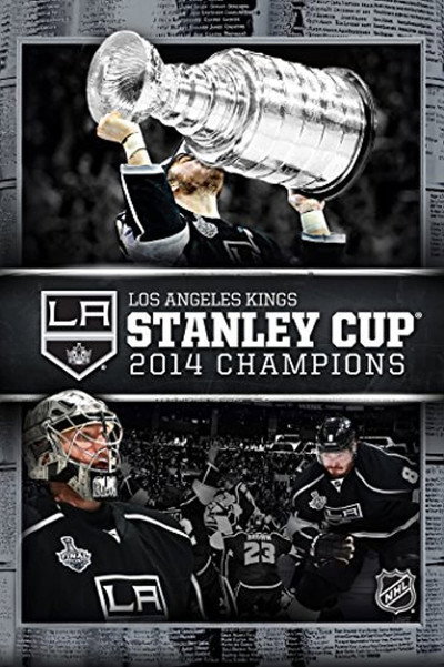 Póster de Los Angeles Kings Stanley Cup 2014 Champions