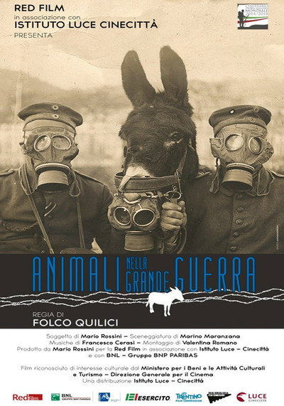 Póster de Los animales en la Gran Guerra