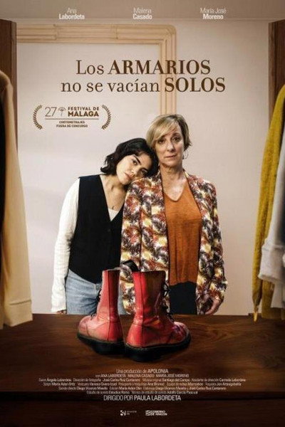 Póster de Los armarios no se vacían solos