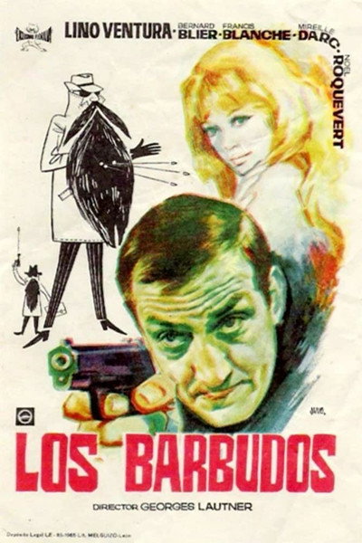 Póster de Los barbudos