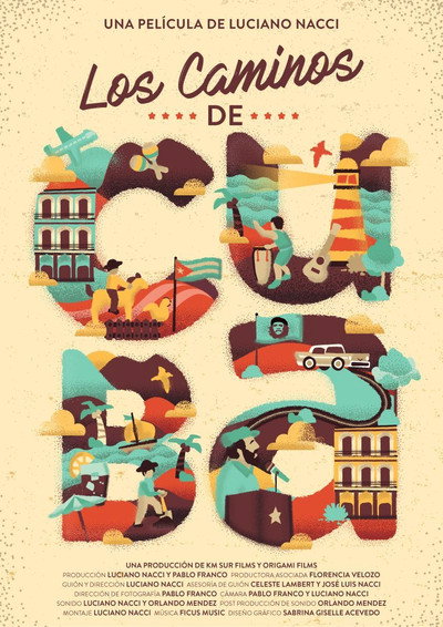 Póster de Los caminos de Cuba
