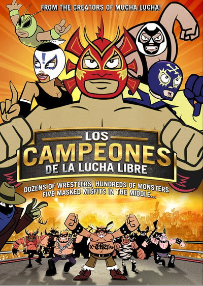 Póster de Los campeones de la lucha libre