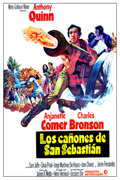 Póster de Los cañones de San Sebastián