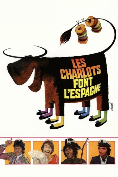 Póster de Los charlots van a España