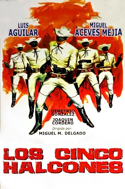 Póster de Los cinco halcones