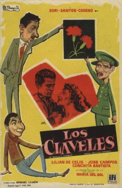 Póster de Los claveles