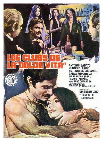 Póster de Los clubs de la dolce vita