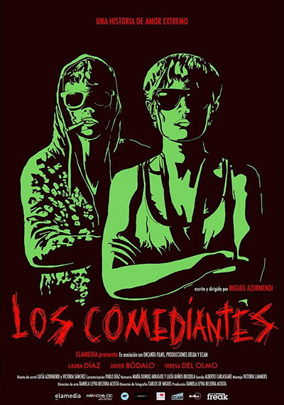 Póster de Los comediantes