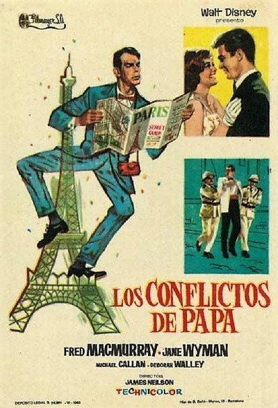 Póster de Los conflictos de papá