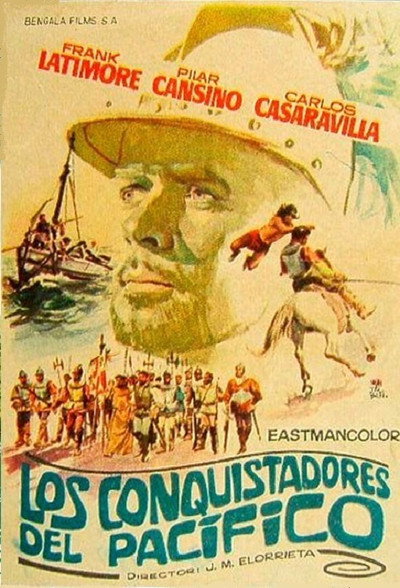 Póster de Los conquistadores del Pacífico