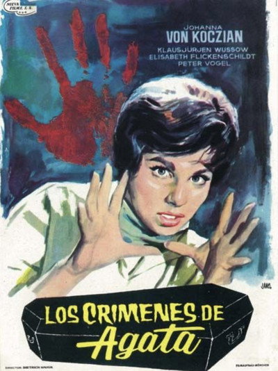 Póster de Los crímenes de Ágata