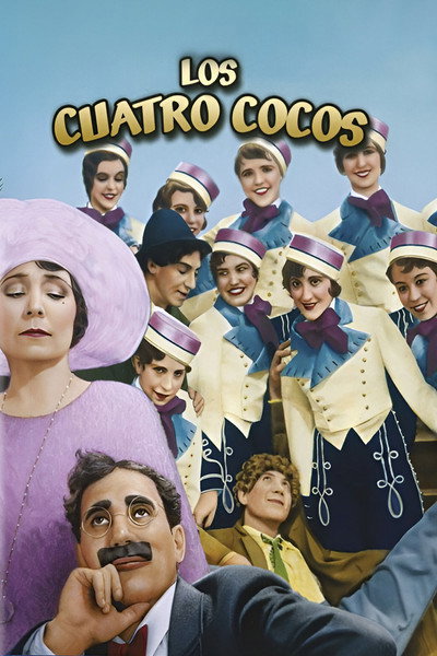 Póster de Los cuatro cocos