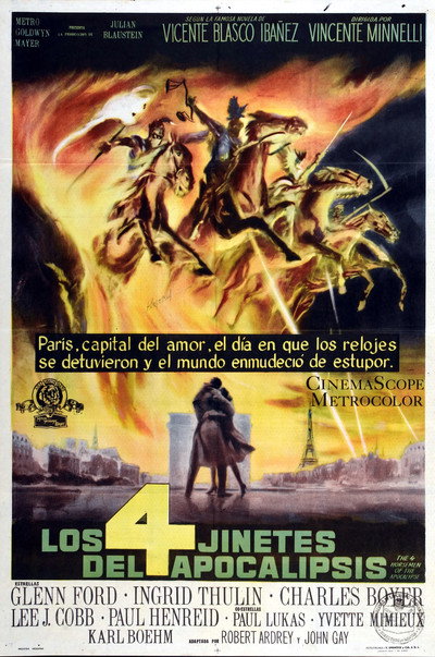 Póster de Los cuatro jinetes del apocalipsis
