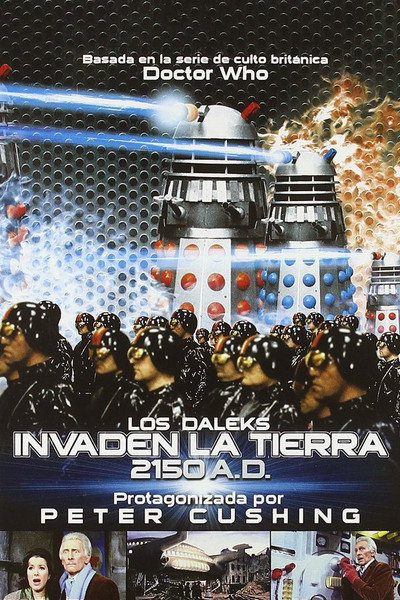 Póster de Los Daleks invaden la tierra - 2150 A.D