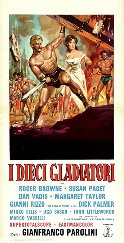 Póster de Los diez gladiadores