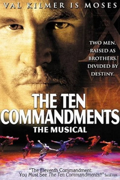 Póster de Los diez mandamientos: El musical
