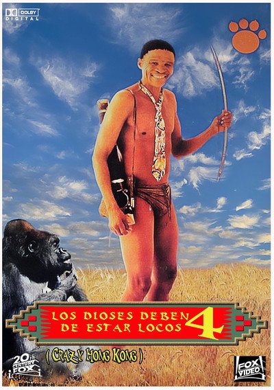 Póster de Los dioses deben estar locos 4
