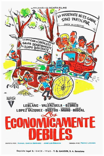 Póster de Los económicamente débiles