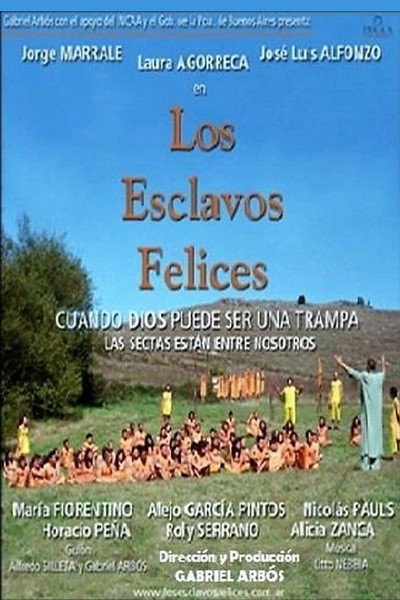 Póster de Los esclavos felices (la secta)