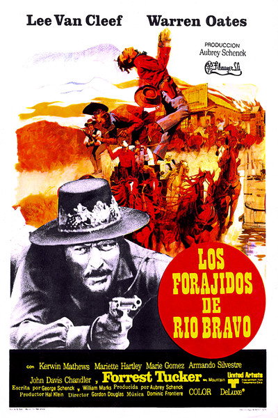 Póster de Los forajidos de Río Bravo