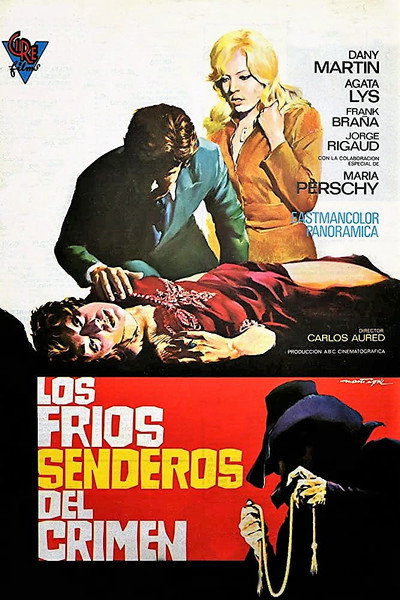 Póster de Los fríos senderos del crimen