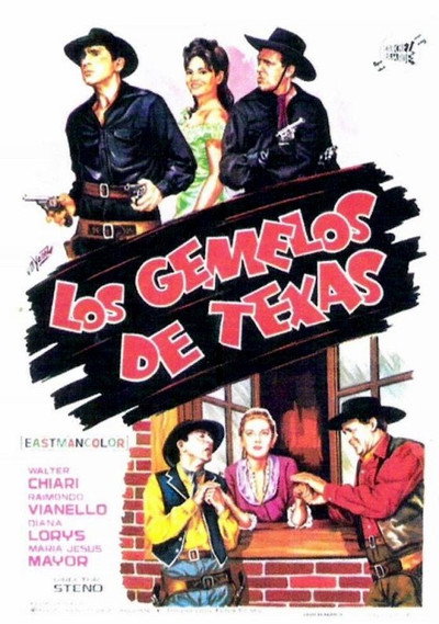 Póster de Los gemelos de Texas