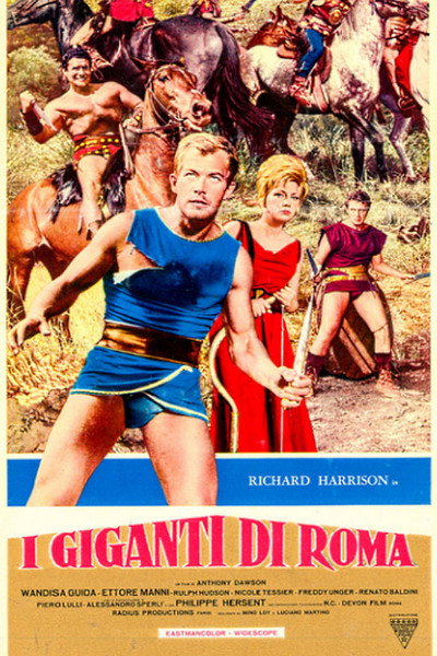 Póster de Los gigantes de Roma