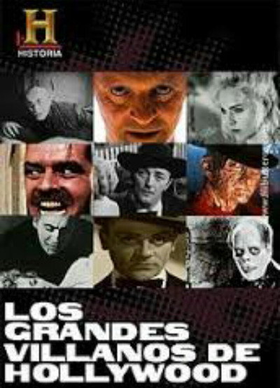Póster de Los grandes villanos de Hollywood