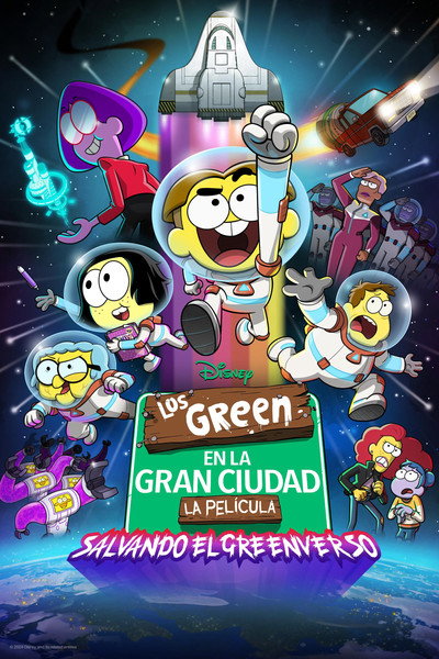 Póster de Los Green en la gran ciudad, la película: Salvando el Greenverso