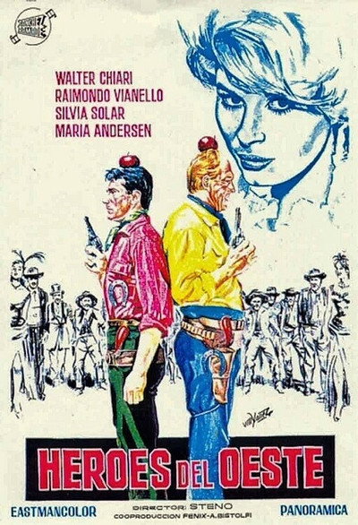 Póster de Los héroes del Oeste