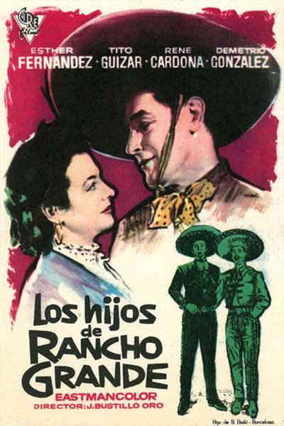 Póster de Los hijos de Rancho Grande