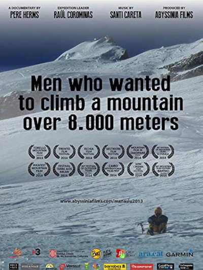 Póster de Los hombres que querían subir una montaña de más de 8.000 metros