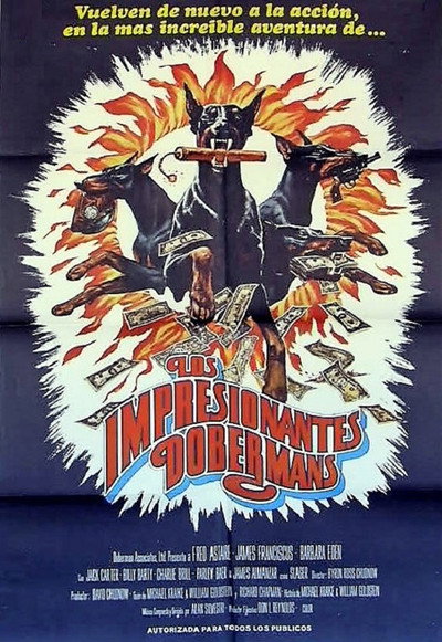 Póster de Los impresionantes dóbermans